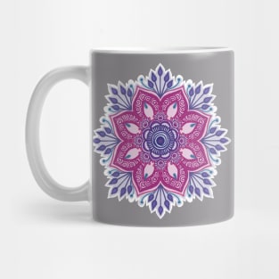 Purple and pink mandala Mug